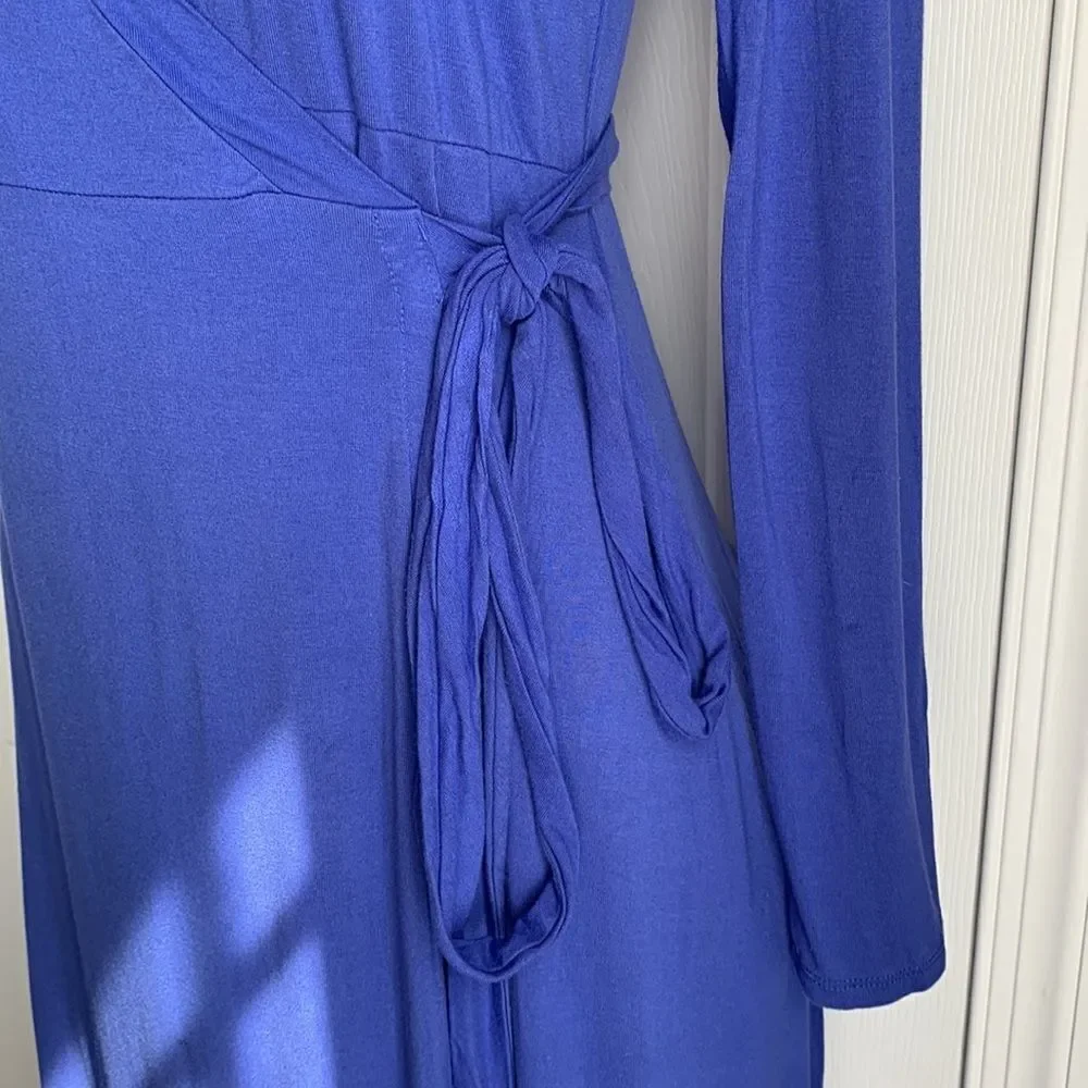 Gap Maternity Adjustable Wrap MIDI Dress XS